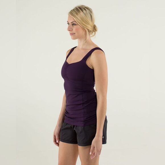 Lululemon  Size 4 Aria Tanktop In Deep Zinfandel Purple - Picture 3 of 12